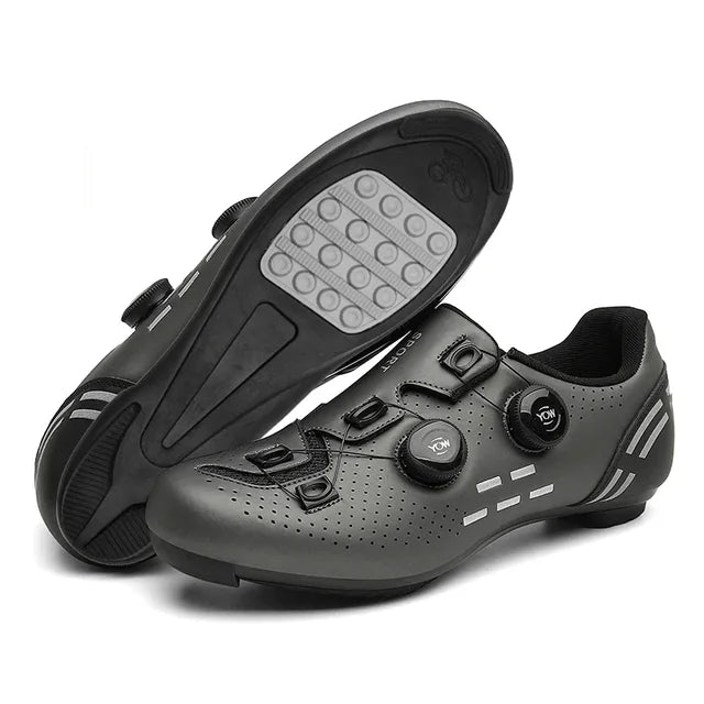 MTB Flat Shoes with Clits Man Speed Route Cycling Sneakers Women  Road Dirt Bike Footwear Biking Calas Racing Bicycle Spd Cleat