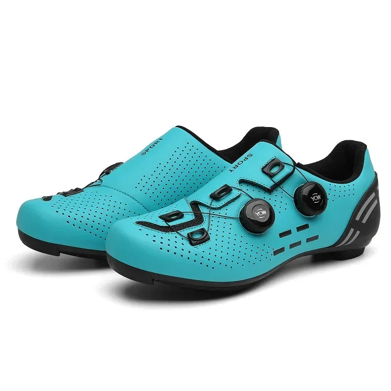 MTB Flat Shoes with Clits Man Speed Route Cycling Sneakers Women  Road Dirt Bike Footwear Biking Calas Racing Bicycle Spd Cleat