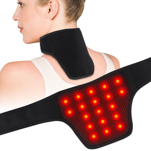 Magnetic Neck Support Tourmaline Belt Magnet Therapy Self-heating Brace Wrap Neck Protect Band Massager Belt Health Care