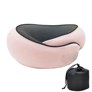 Memory Foam Neck Pillow Cervical Vertebra Travel Portable Noon Break Aircraft U Type Of Pillow Sleep Camping Pillow Carry Bag