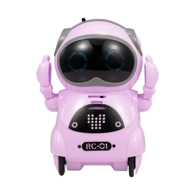 Mini Robot Toy 939A Pocket RC Robot Talking Interactive Dialogue Voice Recognition Record Singing Dancing Telling Story