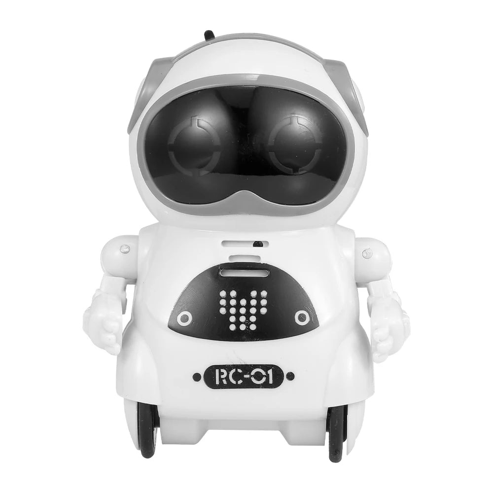 Mini Robot Toy 939A Pocket RC Robot Talking Interactive Dialogue Voice Recognition Record Singing Dancing Telling Story