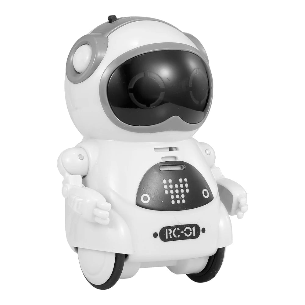 Mini Robot Toy 939A Pocket RC Robot Talking Interactive Dialogue Voice Recognition Record Singing Dancing Telling Story