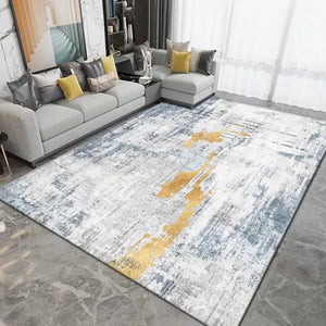 Modern Household Mat Soft Luxury Carpets for Living Room Non-slip Ins Decoration Home Floor Mats Lounge Decor Area Rug Washable