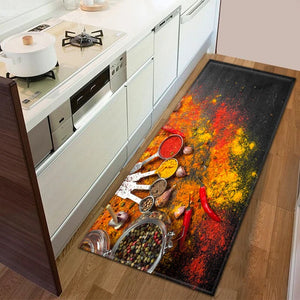 Modern Kitchen Doormat Decoration Bedroom Carpet Bathroom Anti-Slip Floor Home Balcony Hallway Long Rug Bedside Living Room Mat