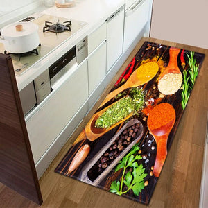 Modern Kitchen Doormat Decoration Bedroom Carpet Bathroom Anti-Slip Floor Home Balcony Hallway Long Rug Bedside Living Room Mat