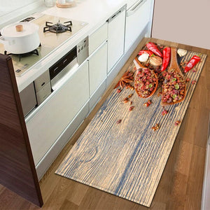 Modern Kitchen Doormat Decoration Bedroom Carpet Bathroom Anti-Slip Floor Home Balcony Hallway Long Rug Bedside Living Room Mat