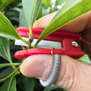 Multifunction Thumb Knife Garden Pruner Fruit Picking Device Safe Fruit Blade Tool Cutting Blade Rings Finger Protector Catcher