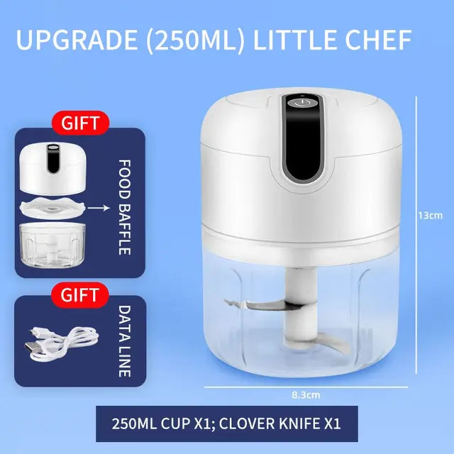 Multifunctional Cooking Machine Automatic Household Meat Grinder Baby Supplementary Food Stirring Minced Garlic Minced