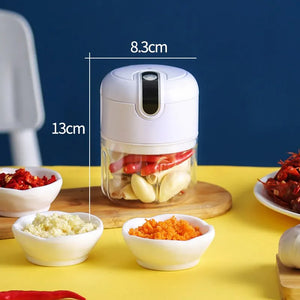 Multifunctional Cooking Machine Automatic Household Meat Grinder Baby Supplementary Food Stirring Minced Garlic Minced