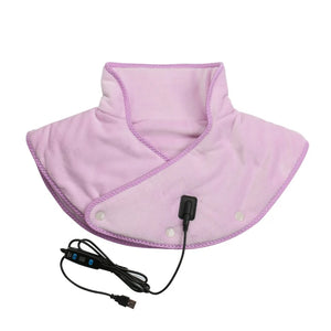 Neck Heating Pad Wrap Heated Shoulder Massager USB Electric Cervical Relieve Pain Relief Back Brace Tool Warming For Office Home