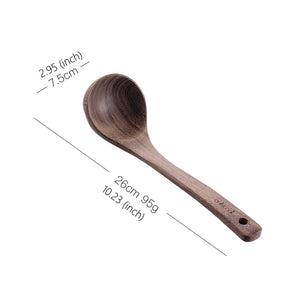 Onlycook Non-stick Wooden Turner Cooking Tool Rice Spoon Cookware Spatula For Non-stick Pan Kitchen Accessories Wood Shovels