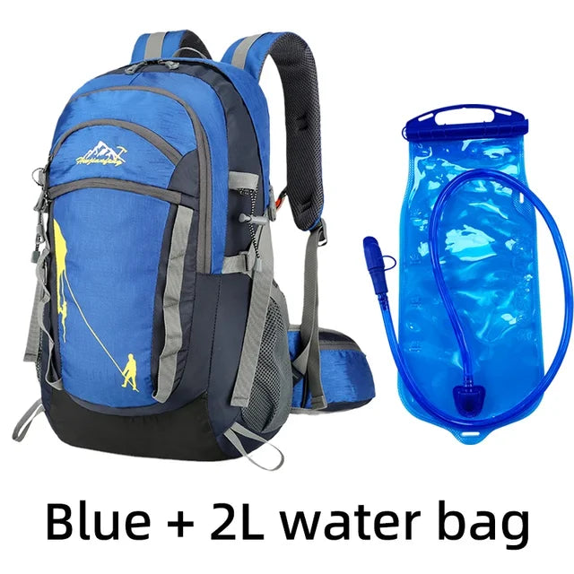 Outdoor Sports Short Distance Trip Backpack Mountaineering Duffel Bag Camping Travel Knapsack Climbing Hiking Hydration Rucksack