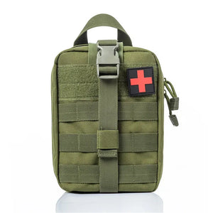 Portable Tactical First Aid Kit Medical Bag For Hiking Travel Home Emergency Treatment Case Survival Tools Military EDC Pouch