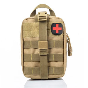 Portable Tactical First Aid Kit Medical Bag For Hiking Travel Home Emergency Treatment Case Survival Tools Military EDC Pouch