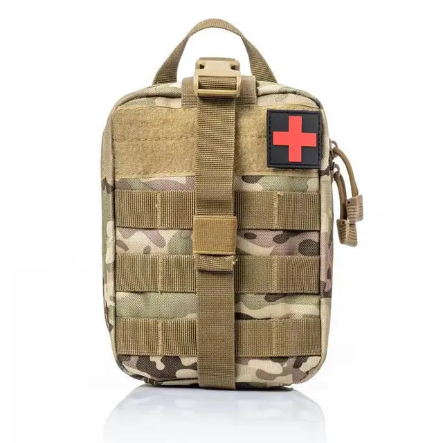 Portable Tactical First Aid Kit Medical Bag For Hiking Travel Home Emergency Treatment Case Survival Tools Military EDC Pouch