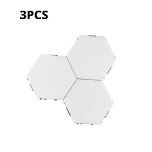 Quantum lamp LED Panel Light Magnetic Hexagons Modular Touch Sensitive sensor Lights DIY Wall Creative Decoration painel led