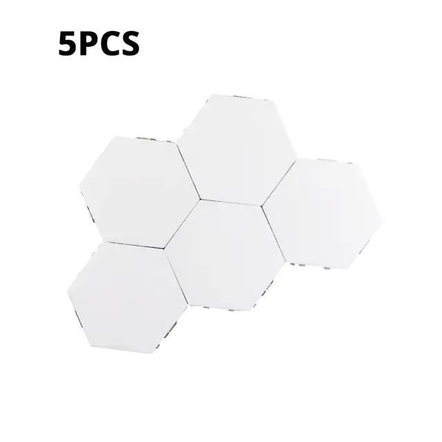 Quantum lamp LED Panel Light Magnetic Hexagons Modular Touch Sensitive sensor Lights DIY Wall Creative Decoration painel led