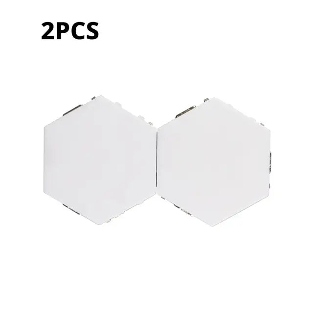 Quantum lamp LED Panel Light Magnetic Hexagons Modular Touch Sensitive sensor Lights DIY Wall Creative Decoration painel led