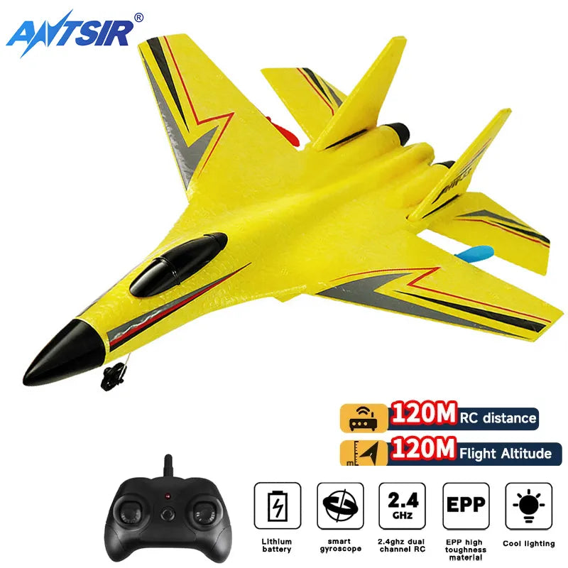 RC Plane SU-27 Aircraft Remote Control Helicopter 2.4G Airplane EPP Foam RC Vertical Plane Children Toys Gifts