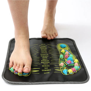 Reflexology Walk Stone Acupoint  Massage Pad Foot Leg Pain Relieve Relief Walk Massager Mat Health Care Acupressure Mat