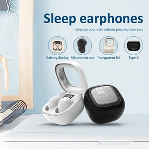 SK Mini 5.3 wireless bluetooth headset small earbuds sleep work sports invisible headphones HD HIFI bass sound quality earphones