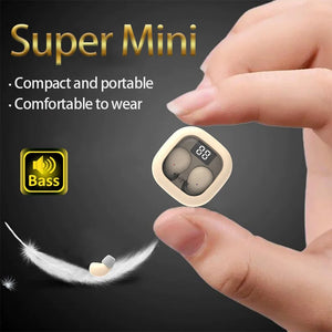 SK Mini 5.3 wireless bluetooth headset small earbuds sleep work sports invisible headphones HD HIFI bass sound quality earphones