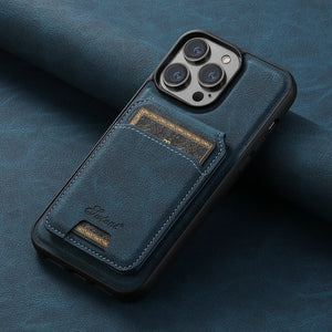 SUTENI Wallet Phone Case Card Holder Leather Magnetic Pocket Cover For iPhone 12 13 14 15 Pro Max Plus Ultra Magsafe