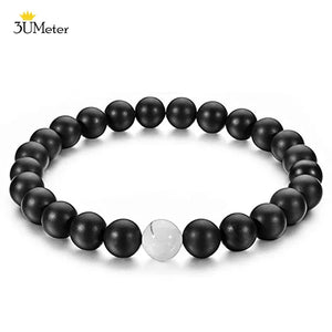 The Eight Planets Bracelets Natural Stone Beads Chakra Yoga Bracelet Universe Galaxy Solar System Bracelets for Men Women Gifts