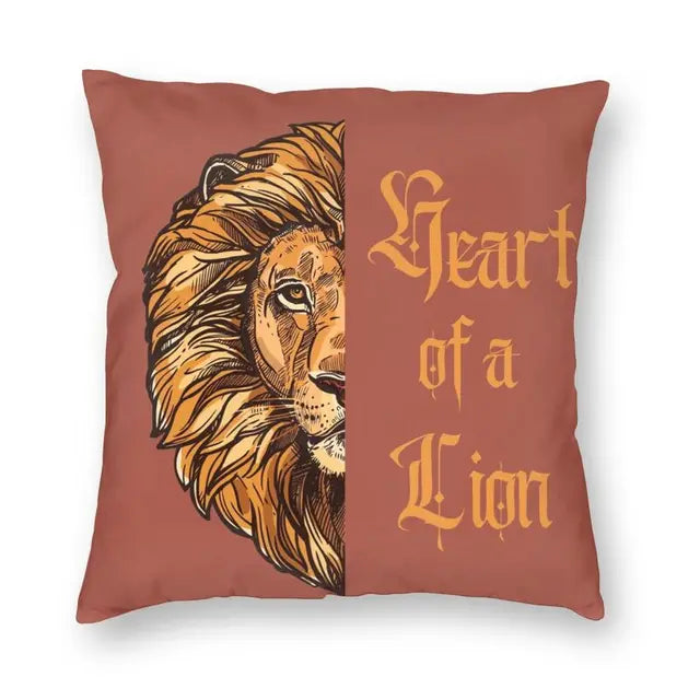 The Lion King Simba And Mufasa Throw Pillow Covers Home Decor Neon Colors Hakuna Matata Cartoon Movie Cushion Cover Pillowcase