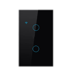 Tuya WiFi US Smart Light Switch Neutral wire/No Neutral wire Required 120 Type Wall Touch Switch Work with Alexa, Google Home