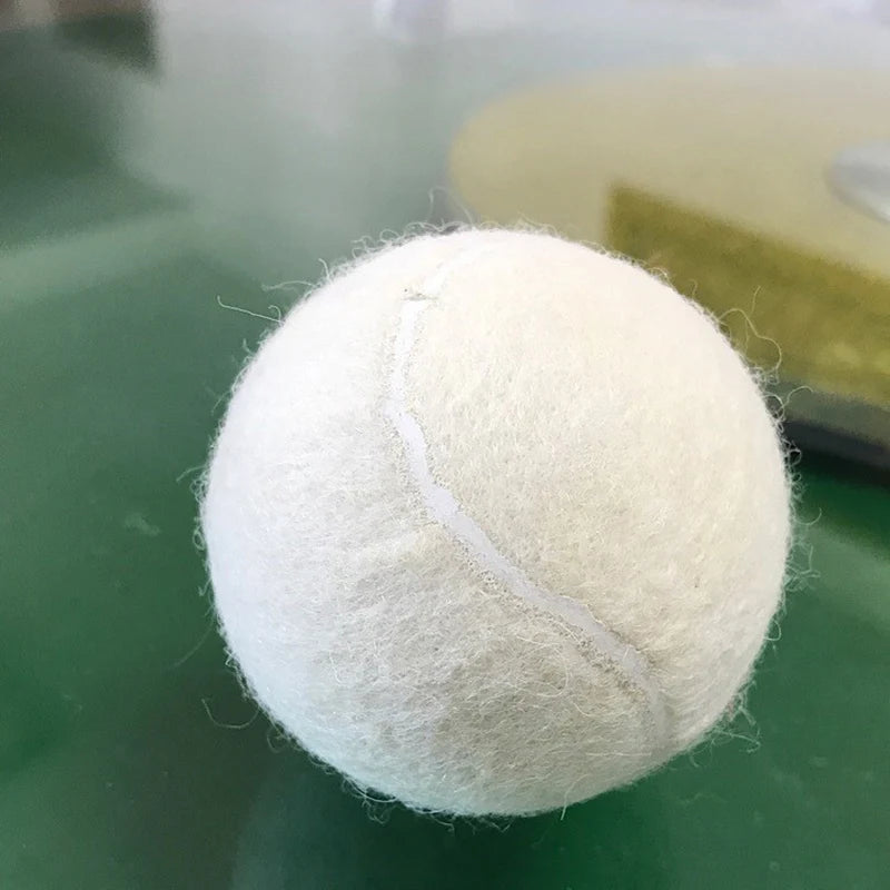 White Tennis Wash Ball for Down Jackets Machine Wash High Quality Grade Tennis Balls Pack of 3/6